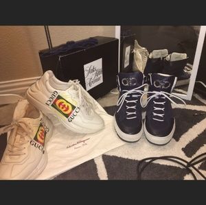 Salvatore Ferragamo Hi-Top Sneakers